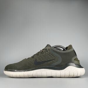 Nike Free Run Men’s Size 10 Cargo Green Running Sneakers Athletic Shoes Lace Up